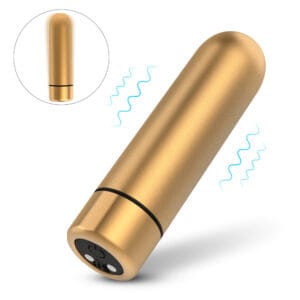 Powerful Luxury Bullet Vibrator with Waterproof Design & Quiet Vibration