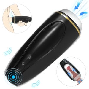 Magneto-Style Male Masturbator Suction Toy For Men