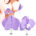 Flower Fairy - white background