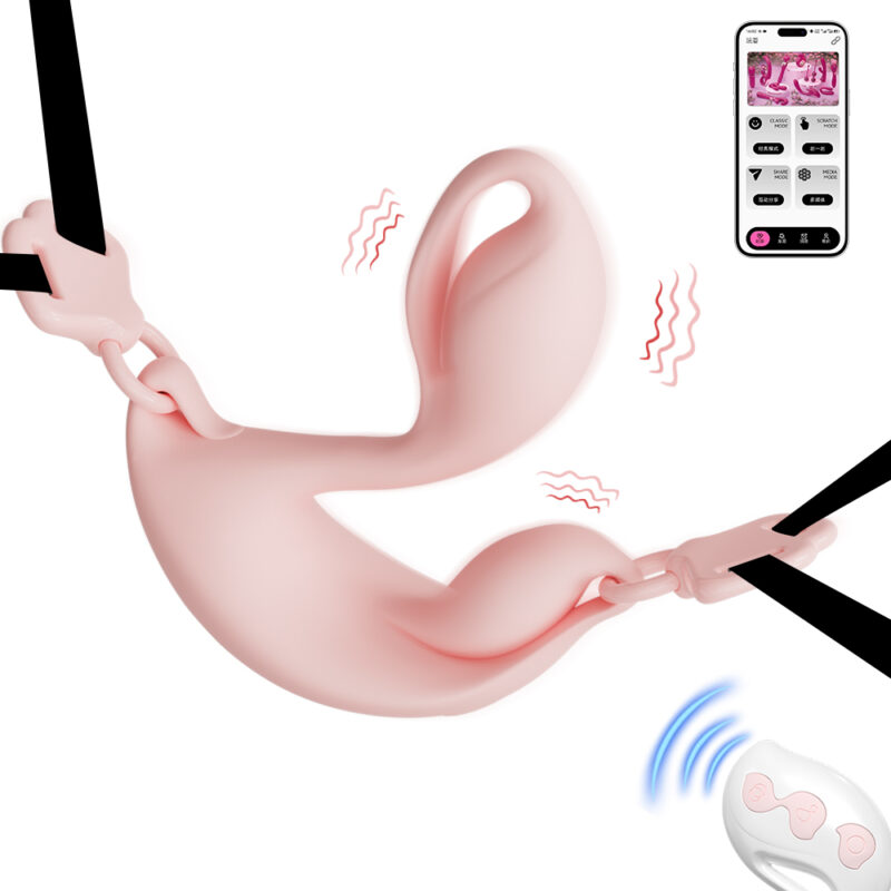 Magic Bud-4 - white background with app and remote