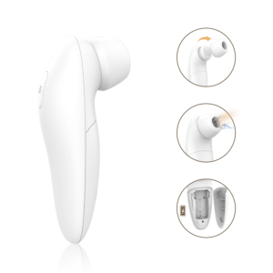 Creamy - white background removable head