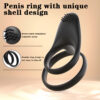 Jerry - textured tip and dual ring design