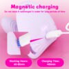 Twin Violet - magnetic USB charging