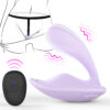 Twin Violet - white background with remote