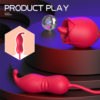 ROSSI-12 - rose and tail design