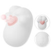 Lucky Cat - white background cat paw design