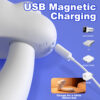 Mushroom Cloud - magnetic USB charging