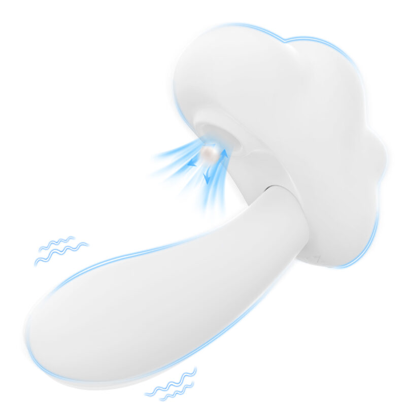 Mushroom Cloud - white background mushroom design
