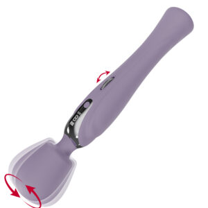 Dial-Control Wand Massager with Smooth, Stepless Vibration
