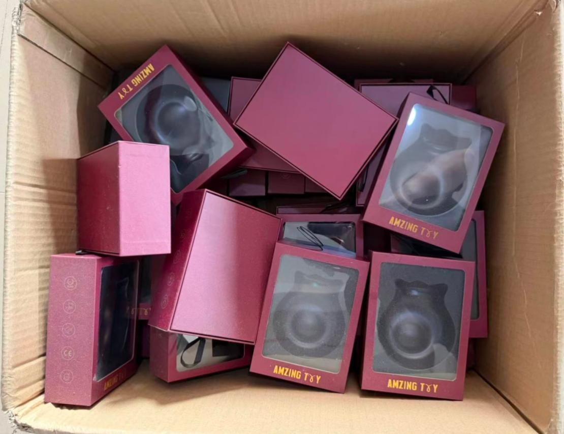 Figure 3: Unpackaged empty boxes for counterfeit products bearing registered trademarks